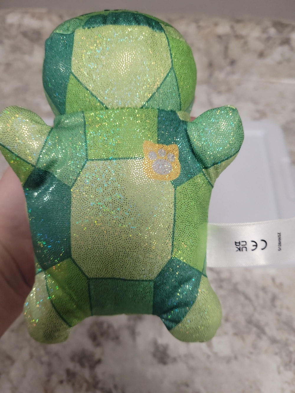 Aphmau MeeMeows Green Gem Crystal Cat Plush Sparkle 2023 Bonkers Toys 6" - Picture 2 of 6